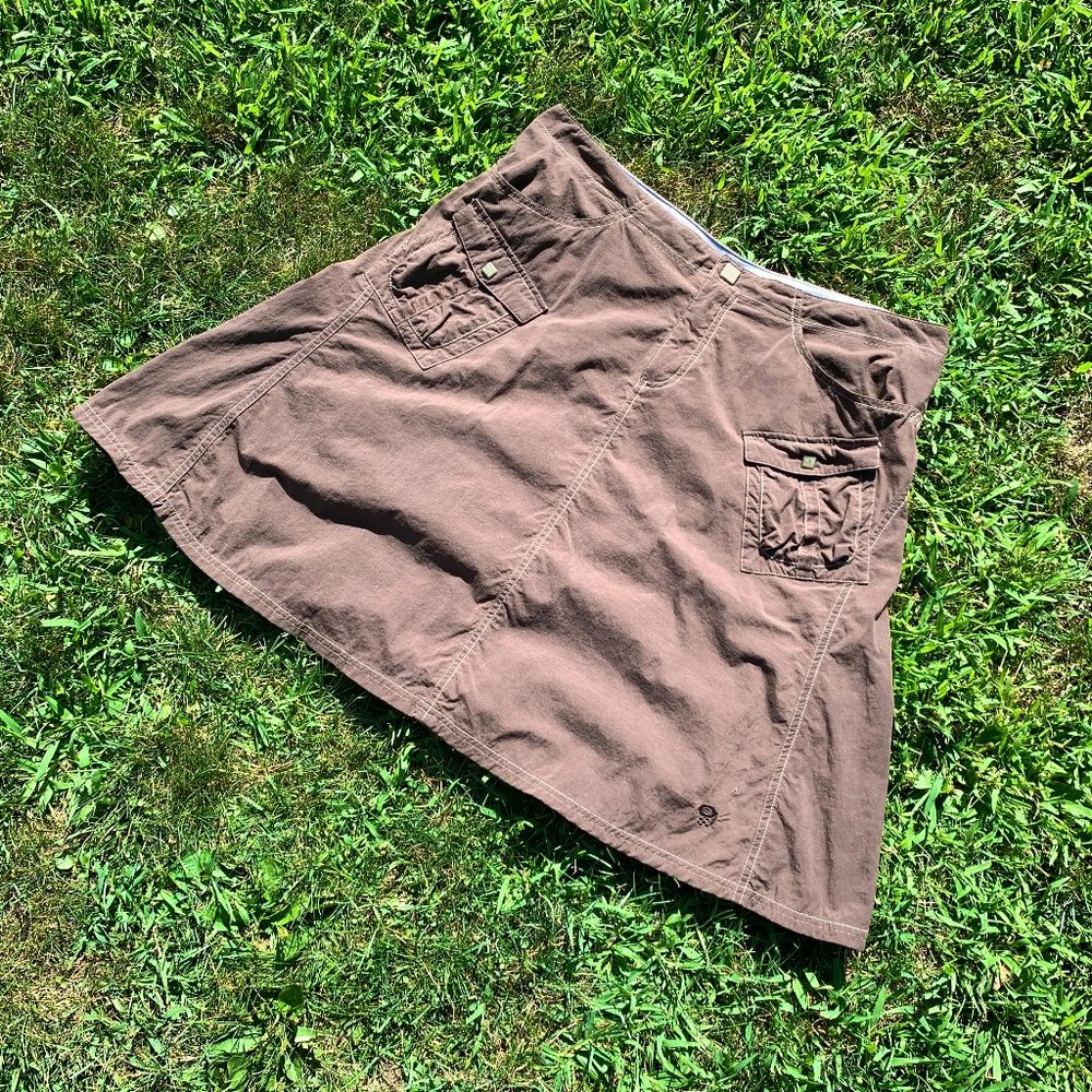 "Mountain Hard Wear" cargo skirt, brown, 12